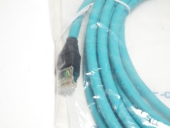 L-Com TRG504-T4T-5M Cat5e Industrial Ethernet Cable M12 4P D-Coded – NEW Surp…