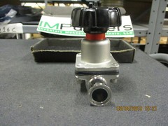 612 020 D 80 41 17 0 1508 Gemu 612 3/4″ Diaphragm Valve 3/4″Tri-Clamp BRAND NEW!