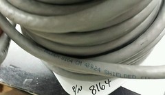 ( 25 FT ) Belden 8164 060 (24Awg) Gray Cable Wire (4 Pair) 7Strand / 32Awg 600V