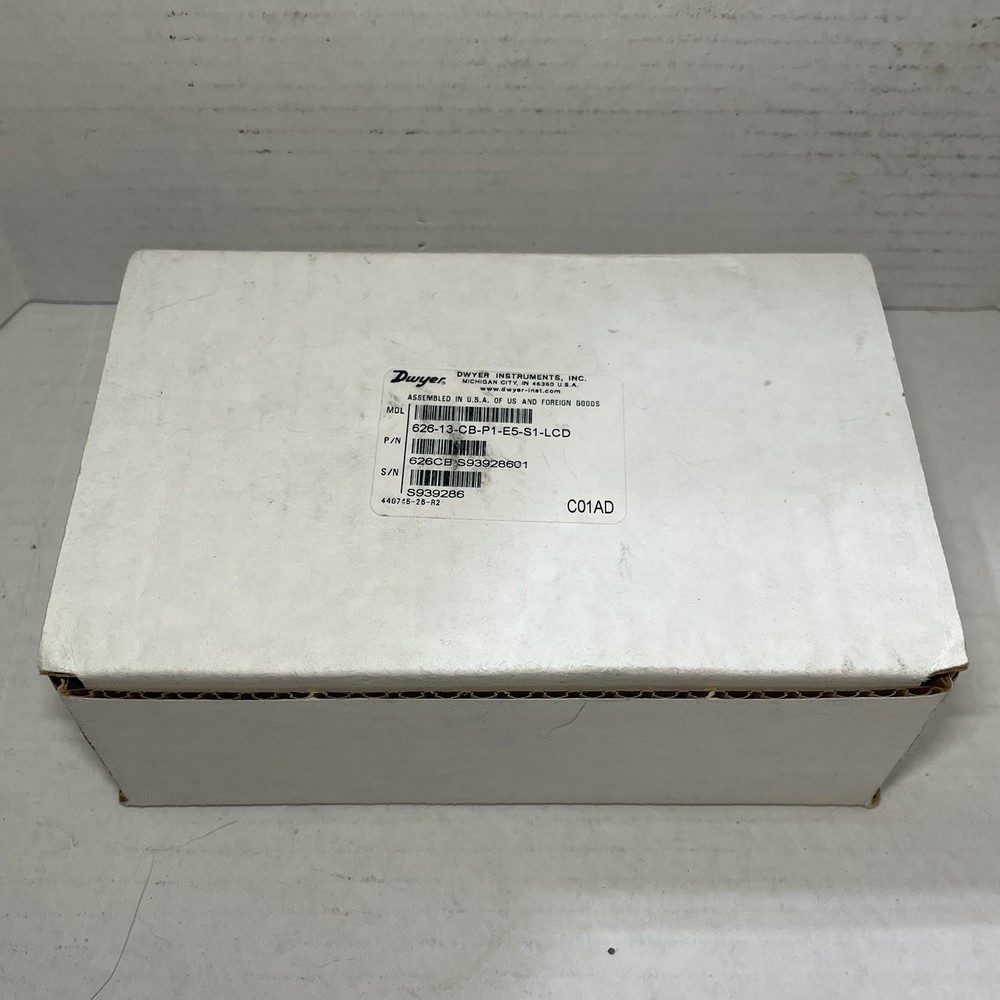 DWYER 626-13-CB-P1-E5-S1-LCD NEW IN BOX Pressure Transmitter
