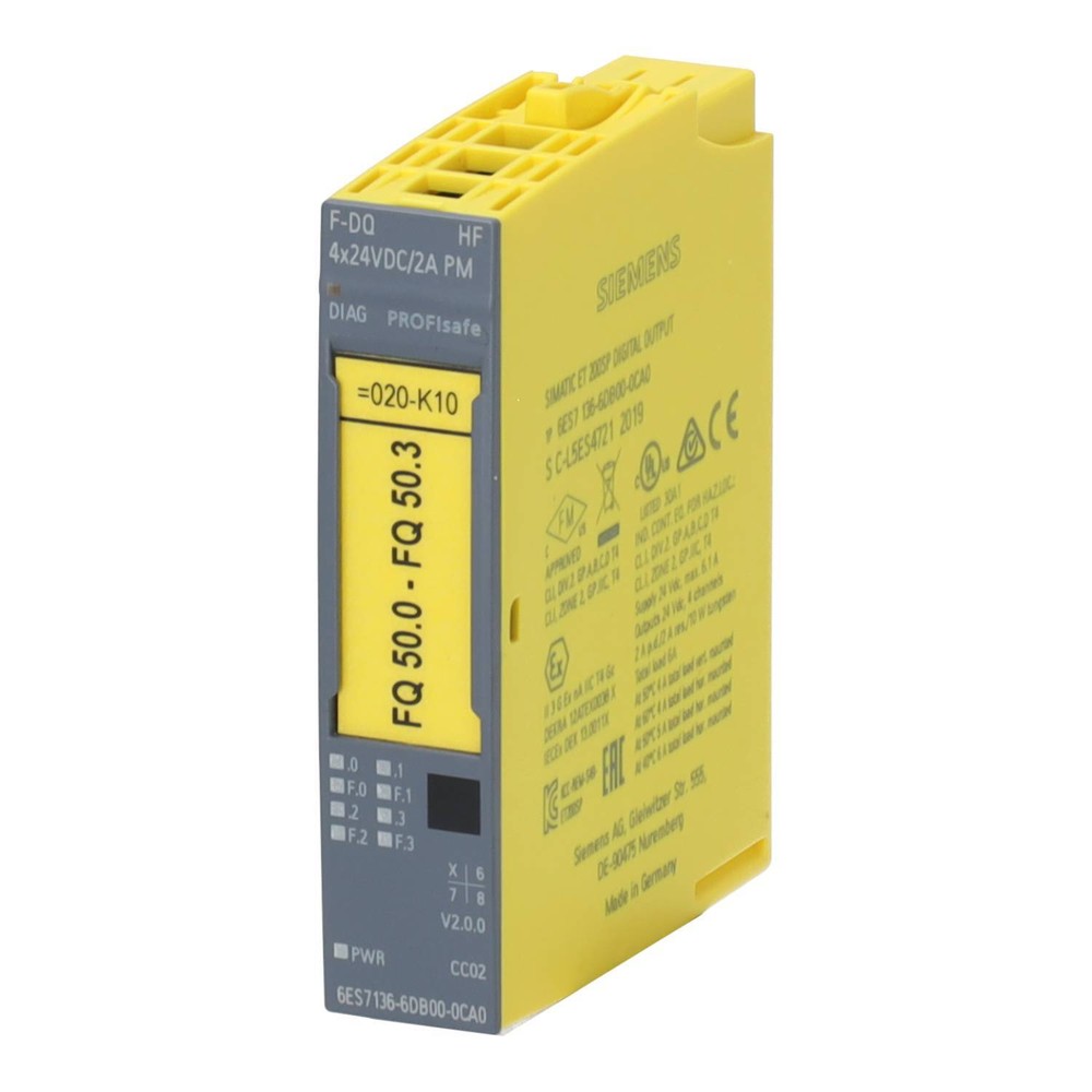 Siemens Simatic DP, Electronic Module For ET 200SP 6ES7136-6DB00-0CA0