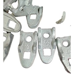 SEPCO 900 1/2″, Malleable Iron Zinc Plated Clamp Back Spacers. Lot of 90. New.
