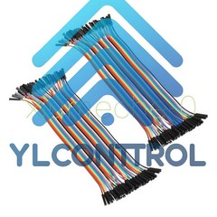 NEW 80pcs Dupont wire cables 1p-1p pin connector 2.54mm 20cm Female for arduino