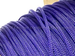 1/8″ , 1/4″ Dark Purple PET flex braided expandable sleeving – Made in USA