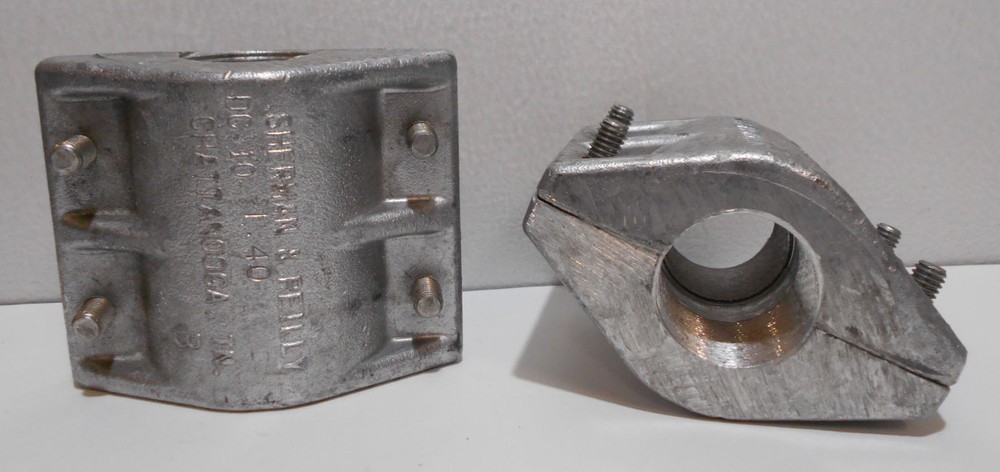 Lot of 2 New Sherman & Reilly DC 10 Duct Coupler DC-10-1.40