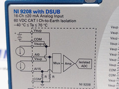 National Instruments NI 9208 Analog Input Module 198853A-01L