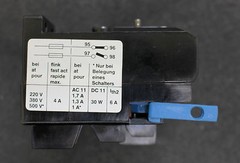 BBC overload relay TSA 45P 5.5-8.3A overload relay 220V/380V/500V max. 4A