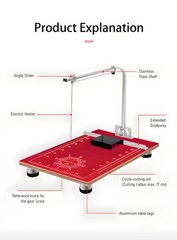 Foam Cutter Benchtop Foam Cutter 38W Foam Wire Cutter KT Board Cutting Workbench