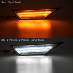 2017 2018 2019 2020 2021 Honda Civic LED Side Marker Lights Smoked Lens