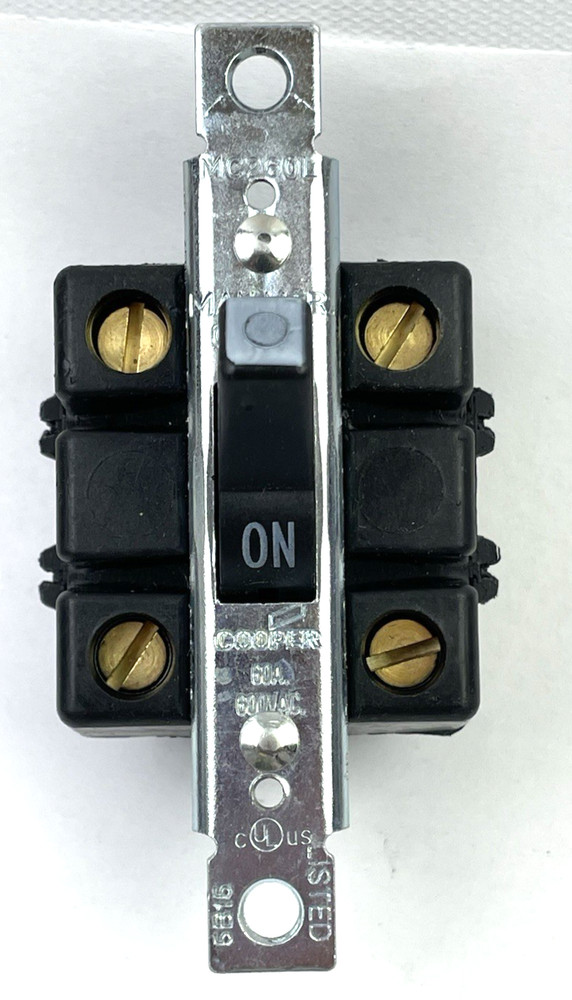 Pass & Seymour 7862 60A 2Pole Manual Control Switch, 600VAC