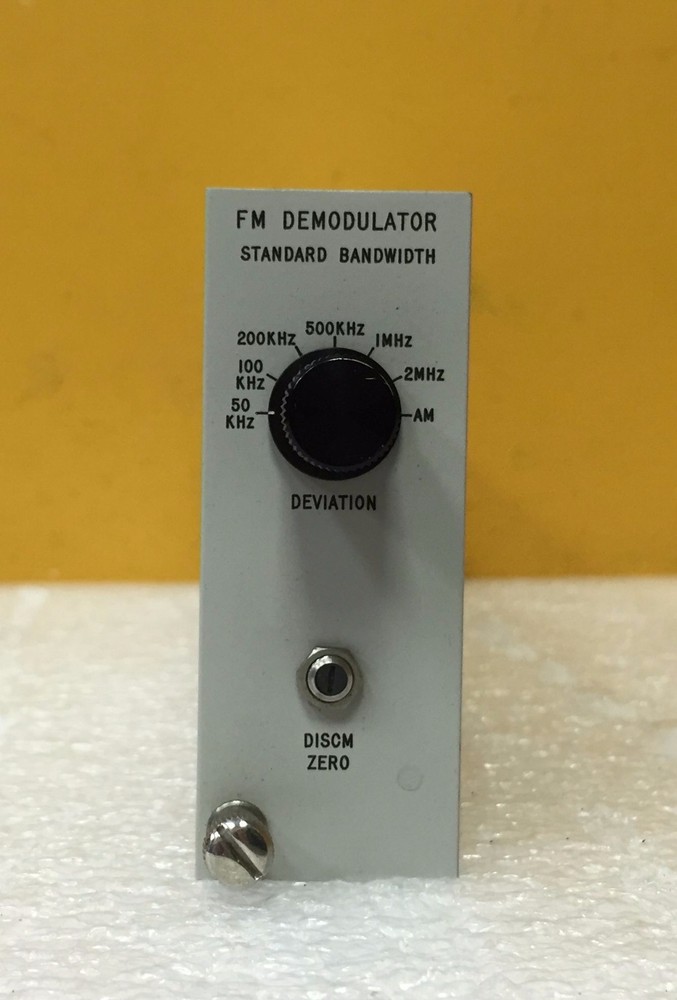 Scientific Atlanta 440A, 50 kHz to 2 MHz, RF Demodulation Module, for 410WA