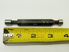 MG Marposs 9mm GO NO-GO Plug Gauge PI-012 P-0.010 NP+0.040 20 Degree C