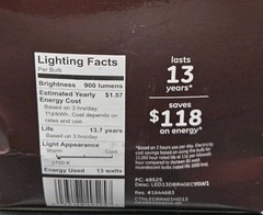 GE Relax HD Light LED Flood Light Bulb Soft White 900 Lumens 13-Watts. Dimmable