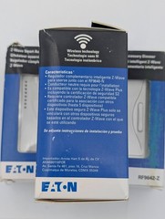 3 PACK! EATON RF9642-ZAW Z-Wave Plus Accessory Dimmer, Alpine White
