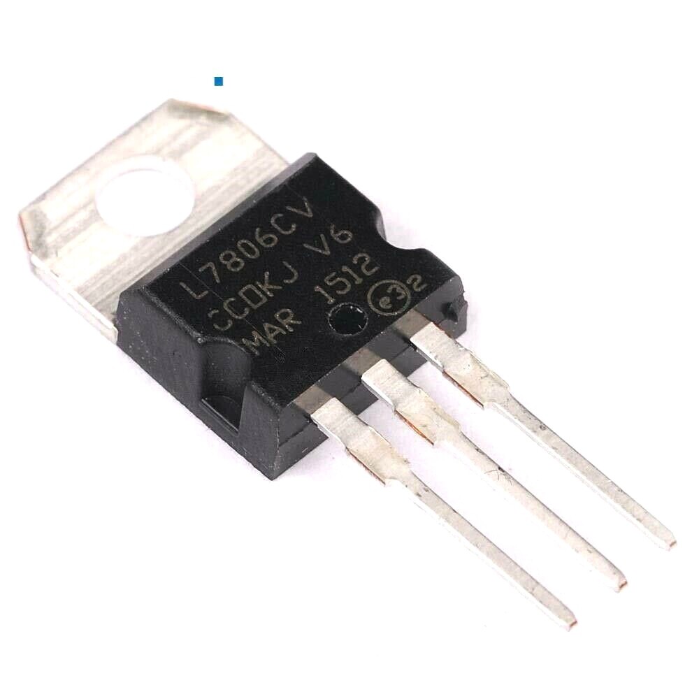 10PCS STMicroelectronics L7806CV Voltage Regulator IC REG LINEAR 6V 1.5A TO220AB