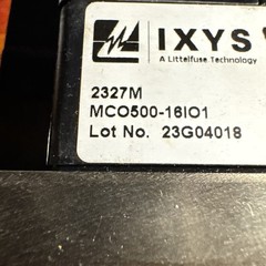 Ixys 2327M MCO500-16IO1 RARE CA shipping I have Volume Price Per Each! Match pr$