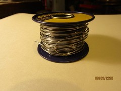 Vintage Consolidated Company Bare Nickel Chromium Electronic Wire 20 4 oz Roll