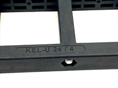 Icotek KEL-U 24/4 Split Multi-Cable Transit/Cable Entry Frame Black 54244