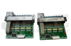 LOT OF 2 ALLEN BRADLEY 1746-IB16 /C INPUT MODULE *READ*