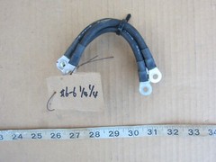 6″ 20″ 30″ AWG #6 Copper Wire w Lug, Used