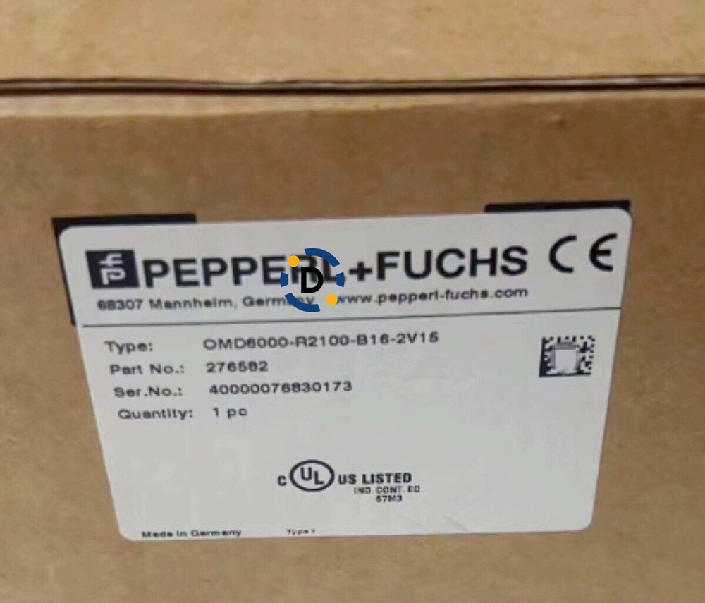 New PEPPERL+FUCHS OMD6000-R2100-B16-2V15 Distance sensor