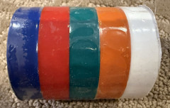 Assorted Colors Vinyl Electrical Tape, 20 Ft. Rolls, 5-Pk. – 299020 ~ NEW