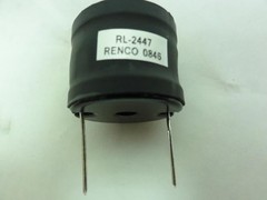 184929 New-No Box; Renco RL-2447 Lot-5 Inductors; 330 uH; 20A