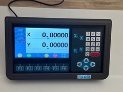 Digital Readout Kit for lathe/ 2-Axis, fit 15″/14″/13″/12″x40″. 7″ LCD Monitor.