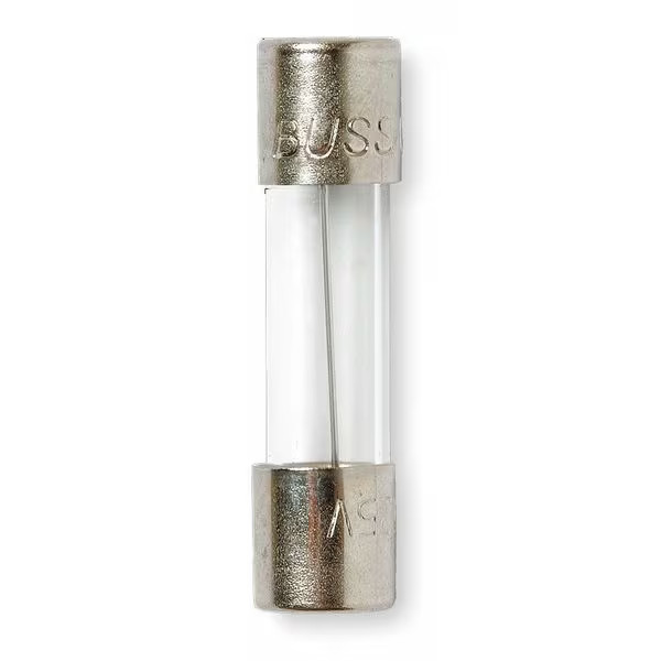 Glass Fuse, 2.50A, 100A at 250V AC, 10kA at 125V AC, 5 PK GMD-2.5-R