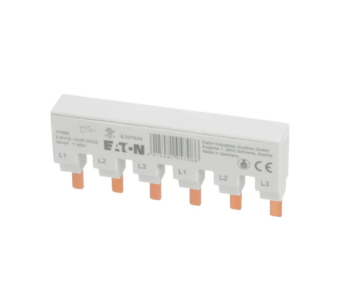 Eaton Busbar 3P 3Ph 6 Terminals Z-SV/UL-16/3P-3TE/6