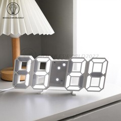 USB Fashion LED Digital Clock Multifunction Electronic Clock Home Decoration