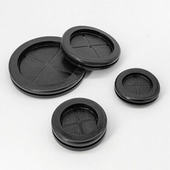 Closed Blanking Grommet Rubber Double-sided Blind Protective Gromet Bungs Plugs