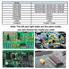 DIP16 CD4017 CD4046 SN74HC165 L293 TL494 74HC 74HC165 74HC138 74HC595N IC 10PCS