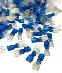 175 Pcs Female Quick Disconnect Terminals Fully Insulated 16-14 GA