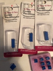 New Cermet Potentiometers Different Styles And Sizes Estimated (lot of 80)