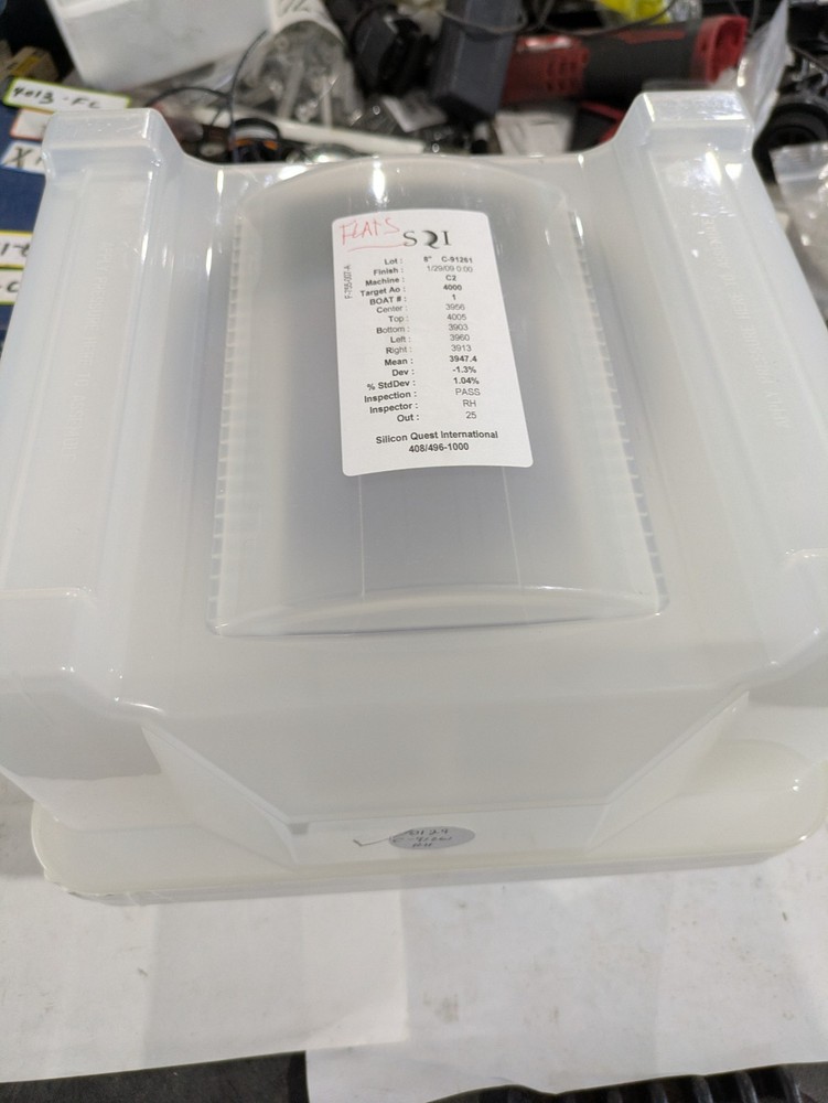 Entegris H9200-0303 SILICON QUEST TEST WAFERS 8″ C-91261 H9200-0303
