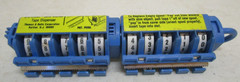 NEW THOMAS & BETTS T&B WIRE MARKER TAPE DISPENSER WITH TAPE