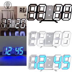 USB Fashion LED Digital Clock Multifunction Electronic Clock Home Decoration