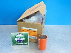 BRIDGEPORT 244-SO ORANGE SET SCREW EMT COUPLING 1-1/2 COUPLING 01220410845