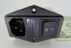 New Timonta Schurter Fused Power Inlet Filter Modules 250 VAC IEC 320-C14 10A 4A