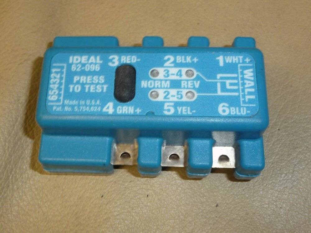 Ideal Smart6 Modular Telephone Line Tester Number 62-096 Used