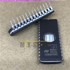 5pcs M27512-2F1 M27512 NMOS 512K 64K x 8 UV EPROM