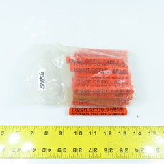 HellermannTyton CMFO4 Fiber Optic Cable Marker 4″ Long x 4″ Lot Of 24
