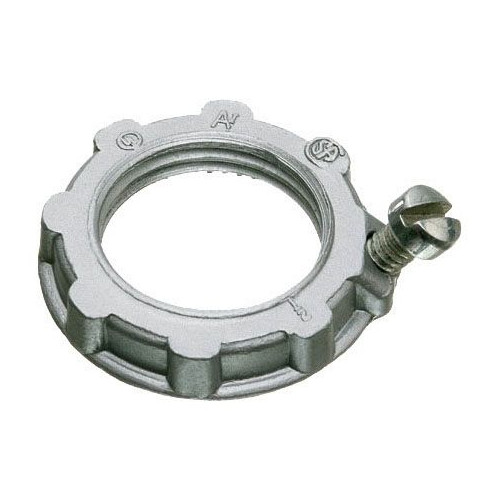 Arlington GL150, 1-1/2″, Die-Cast, Rigid Conduit Grounding Locknut, 1 pc