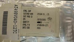 (100 PCS) AT49BV040-12TC ATMEL 512KX8 FLASH 2.7V PROM, 120ns, PDSO32