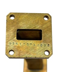 Flexible Rectangular Waveguide Brass Brass 21cm 8.25in 924110742002 Microwave RF