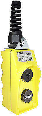 SUNS CSB-272Y-HGA UL Listed Yellow Up/Down Pendant Station 2NO 9001BW92Y