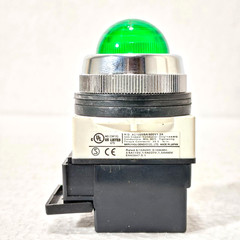 MARUYASU DENGYO GREEN PILOT LAMP A30ILT100 P.100-110V.