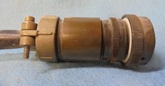 MODICON W600-006, CABLE ASSEMBLY, CPU TO CHAN ONE, 6 FT, 60-0083-000 150 VOLTS