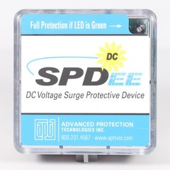 Advanced Protection S50A600VDC Surge Suppressor, 50kA, 0 – 600VDC, Panel Mount